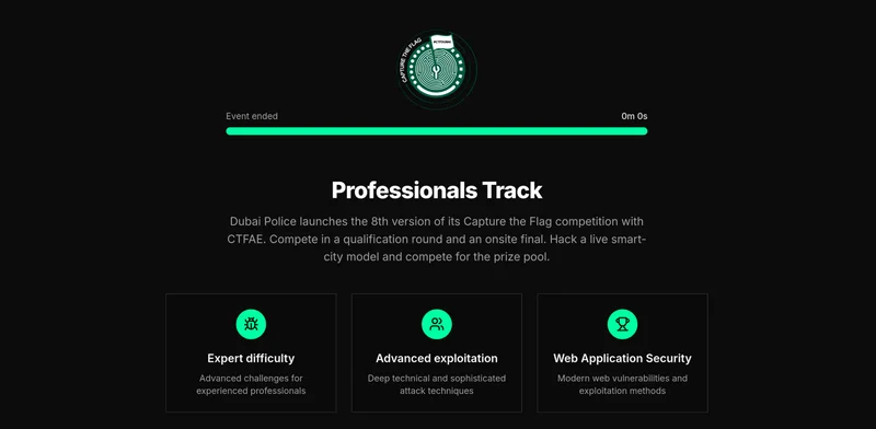 Dubai Police CTF 2025 Finals Cover Image