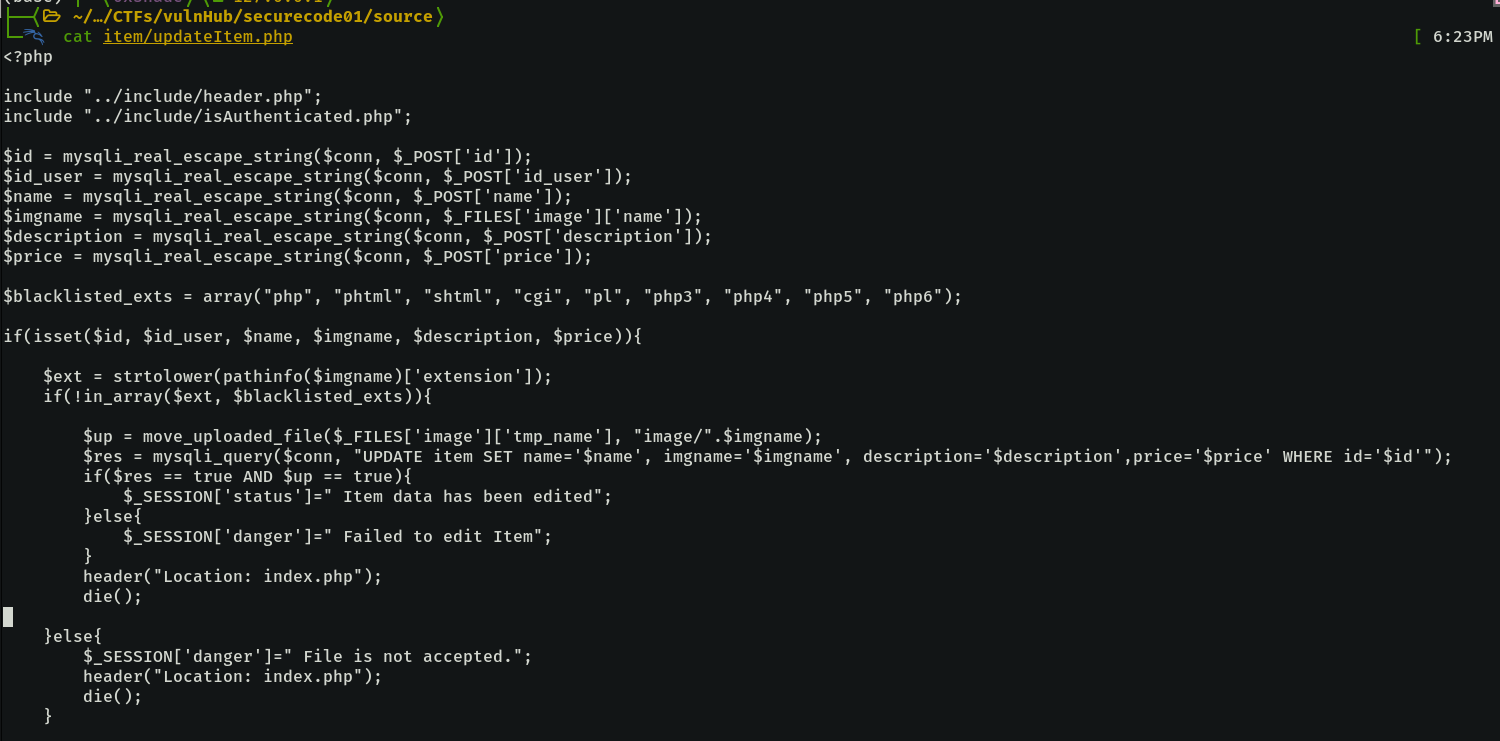 updateItem.php source